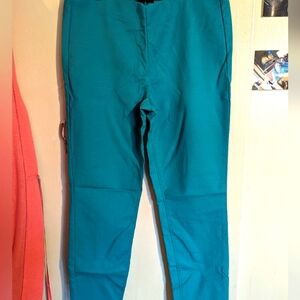 Turquoise pants
